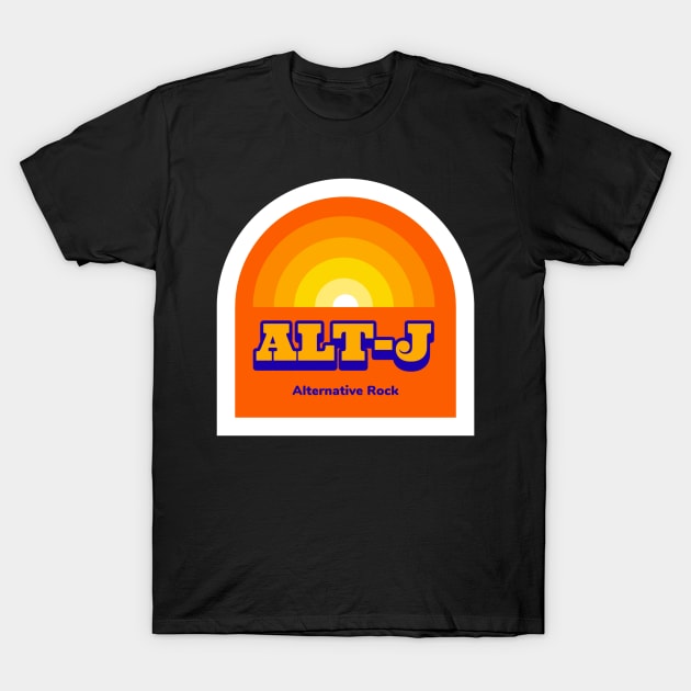 Retro Alt-J T-Shirt by Tiru Store 